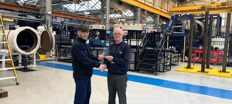 Tyne Pressure Testing Apprentice Wins at British Engines Awards